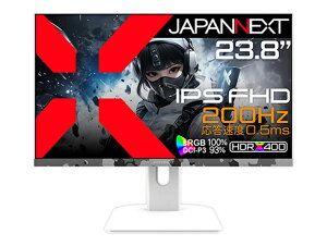 �y�݌ɖڈ�:����z�y���������zJAPANNEXT JN-IPS238G200F-Camo-W �Q�[�~���O�t���f�B�X�v���C 23.8�^/ 1920×1080/ DP×1�AHDMI×2/ �z���C�g�J���t���[�W��/ �X�s�[�J�[�L/ 2�N�ۏ�