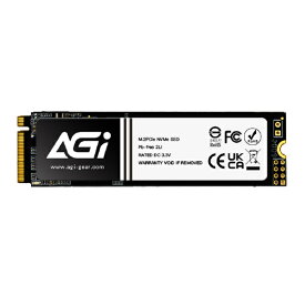 【送料無料】AGI AGI256G16AI198 AI198 256GB Gen3 x4 NVMe M.2 SSD ; 1950MB/ s /1200MB/ s ; 150TB ; TLC【在庫目安:お取り寄せ】| パソコン周辺機器 M.2SSD M.2 SSD 耐久 省電力 フラッシュディスク フラッシュ 増設 交換