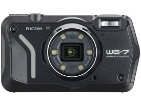 【送料無料】リコーイメージング WG-7 BLACK 防水デジタルカメラ WG-7 （ブラック） KIT JP【在庫目安:お取り寄せ】