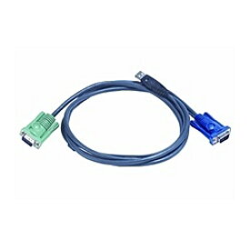 【送料無料】ATEN 2L-5202U USB KVMケーブル SPHDタイプ 1.8m【在庫目安:お取り寄せ】| パソコン周辺機器 KVMケーブル KVM ケーブル PC パソコン