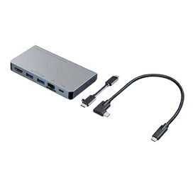 【送料無料】サンワサプライ USB-3TCH15S2 USB Type-C ドッキングハブ（HDMI・LANポート搭載）【在庫目安:お取り寄せ】| パソコン周辺機器 ポートリプリケーター ポートリプリケータ PC パソコン