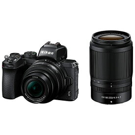 【送料無料】Nikon Z50WZKIT ミラーレスカメラ Z 50 ダブルズームキット【在庫目安:お取り寄せ】| カメラ ミラーレスデジタル一眼レフカメラ 一眼レフ カメラ デジタル一眼カメラ