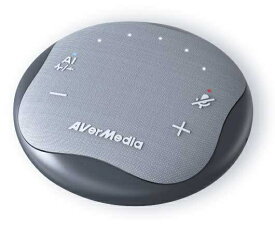 【送料無料】AVerMedia AS315 スピーカーフォン Poket Speaker Phone Hub USBプラグ＆プレイ 拡張ドッキングステーション【在庫目安:お取り寄せ】