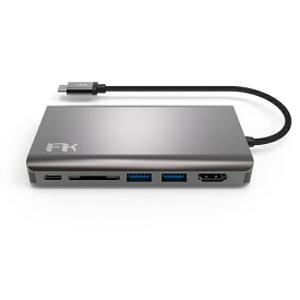 【送料無料】Feeltek UCH008AP2 Portable 8-in-1 USB-C Hub【在庫目安:僅少】| パソコン周辺機器 ポートリプリケーター ポートリプリケータ PC パソコン