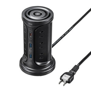�y���������z�T�����T�v���C TAP-B112C1A2BK USB�[�d�@�\�t���^���[�^�^�b�v �u���b�N�y�݌ɖڈ�:�����񂹁z