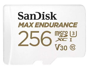 yzSDSQQVR-256G-JN3ID SanDisk MAX EnduranceϋvJ[h 256GBy݌ɖڈ:񂹁z
