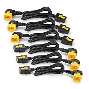 �y���������z�V���i�C�_�[�G���N�g���b�N AP8716R Power Cord Kit (6 ea) Locking C19 to C20 (90 Degree) 1.8m�y�݌ɖڈ�:�����񂹁z| �p�\�R�����Ӌ@�� �d���R�[�h �d���P�[�u���P�[�u��
