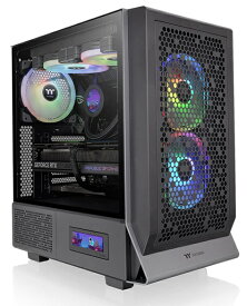 【送料無料】Thermaltake CA-1Y2-00M1WN-00 ミドルタワーPCケース Ceres 300 TG ARGB Black【在庫目安:お取り寄せ】