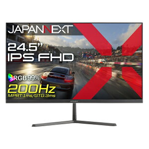 �y���������zJAPANNEXT JN-IPS245G200F �Q�[�~���O�t���f�B�X�v���C 24.5�^/ 1920×1080/ HDMI×1�ADP×1/ �u���b�N/ �X�s�[�J�[�L/ 2�N�ۏ؁y�݌ɖڈ�:�͏��z
