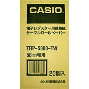 yzCASIO TRP-5880-TW [y[p[(20/ )y݌ɖڈ:񂹁z| Օi [ V[g o[R[h p [ x