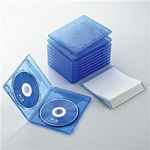 ELECOM CCD-BLU210CBU Blu-rayfBXNP[X(2[^CvA10Zbg) NAu[y݌ɖڈ:񂹁z