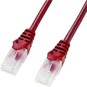 �T�����T�v���C LA-Y5TS-03R �c���܂�h�~CAT5eLAN�P�[�u���i3m�E���b�h�j�y�݌ɖڈ�:�����񂹁z