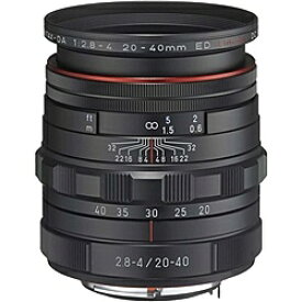 【送料無料】リコーイメージング HD DA20-40 F2.8-4ED Limited DC BK 標準ズームレンズ HD PENTAX-DA 20-40mmF2.8-4ED Limited DC WR ブラック【在庫目安:お取り寄せ】| カメラ ズームレンズ