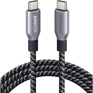 �A���J�[�E�W���p�� A88E2N12 Anker Prime ���ϋv�i�C���� USB-C �� USB-C �P�[�u�� 240W (1.8m)�y�݌ɖڈ�:�͏��z