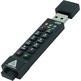 【送料無料】Apricorn ASK3-NX-64GB Aegis Secure Key 3NX - USB3.0 Flash Drive 64GB【在庫目安:お取り寄せ】