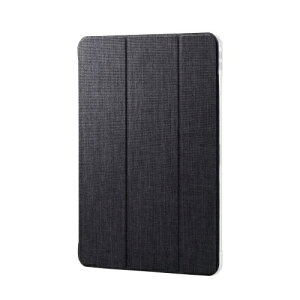 �y���������zELECOM TB-A25PLWVCBK 13�C���`iPad Pro(M4)/ �t���b�v�P�[�X/ ���^�y��/ �t�@�u���b�N/ �w�ʃN���A/ 2�A���O��/ �u���b�N�y�݌ɖڈ�:�����񂹁z
