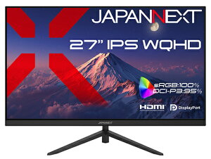 �y���������zJAPANNEXT JN-i27Q2 �t���f�B�X�v���C 27�^/ 2560×1440/ HDMI×1�ADP×1/ �u���b�N/ �X�s�[�J�[�L/ 2�N�ۏ؁y�݌ɖڈ�:�͏��z