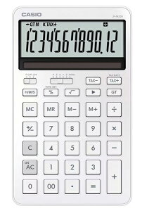 �y���������zCASIO JF-M200-WE-N �f�U�C���d�� �X�^�C���b�V�� �V���L�[�z���C�g�y�݌ɖڈ�:�����񂹁z| �����@ �d�� �v�Z�@ �d�q���v�Z�@ ���^ ���Z �v�Z �Ōv�Z ����� ��