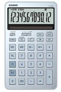 �y���������zCASIO JF-M200-BU-N �f�U�C���d�� �X�^�C���b�V�� �A�C�X�u���[�y�݌ɖڈ�:�����񂹁z| �����@ �d�� �v�Z�@ �d�q���v�Z�@ ���^ ���Z �v�Z �Ōv�Z ����� ��
