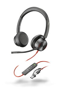 y݌ɖڈ:zyzHP 8X223AA Poly Blackwire 8225 USB-C+USB-A ϊA_v^t  Lf mCYLZO}CN UbgC[NbV 3.5mmWbNΉ| p\R