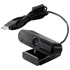 y݌ɖڈ:zyzELECOM UCAM-C820ABBK WebJ/ 200f/ I[gtH[JX/ Full HD/ }CNt/ ubN