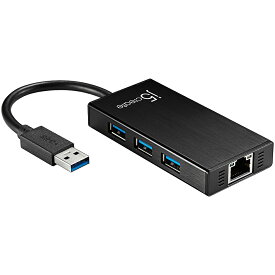 【送料無料】Kaijet (j5 create) JUH470 Gigabit Ethernet ＆ 3Port Hub USB3.0 Multi Adapter【在庫目安:お取り寄せ】| パソコン周辺機器 ポートリプリケーター ポートリプリケータ PC パソコン