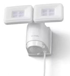 【送料無料】アイリスオーヤマ LSL-ACTN-1200 AC式LED防犯センサーライト パールホワイト【在庫目安:お取り寄せ】