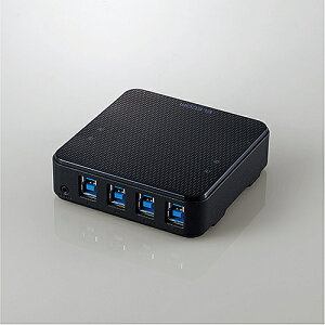 yzELECOM U3SW-T4 USBؑ֊/ USB3.0/ PC4|[g/ ڑ@4|[g/ 茳XCb`/ ubNy݌ɖڈ:񂹁z