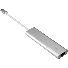 【送料無料】SilverStone SST-EP11S USB3.1 Type-C接続Mini DisplayPort/ HDMI/ VGA変換コンビネーションアダプタ【在庫目安:お取り寄せ】