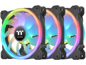 【送料無料】Thermaltake CL-F137-PL12SW-A SWAFAN 12 RGB Radiator Fan TT Premium Edition -3Pack-【在庫目安:お取り寄せ】