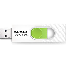 A-DATA Technology AUV320-128G-RWHGN USB Flash Drive 128GB USB3.2 Gen1 UV320 WH【在庫目安:お取り寄せ】