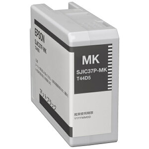 �y���������zEPSON SJIC37P-MK CW-C6020/ C6520�V���[�Y�p �C���N�J�[�g���b�W�i�u���b�N/ �}�b�g�C���N�j�y�݌ɖڈ�:�����񂹁z| �C���N �C���N�J�[�g���b�W �C���N�^���N ���� �����C���N
