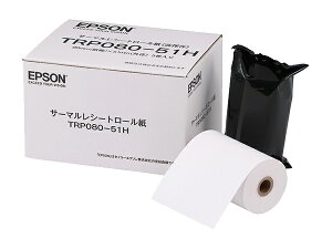 EPSON TRP080-51H TM-P80�V���[�Y�p �T�[�}�����V�[�g���[����/ ���ۑ��^�C�v/ 80mm��/ 5������y�݌ɖڈ�:�����񂹁z| ���Օi ���[���� ���V�[�g �o�[�R�[�h �p�� ���[�� ���x��