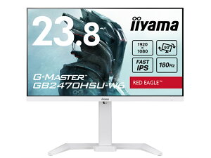 yziiyama GB2470HSU-W6 tfBXvC 23.8^/ 1920×1080/ HDMIADisplayPort/ zCg/ Xs[J[F/ IPSy݌ɖڈ:͏z| Ɠd fBXvC