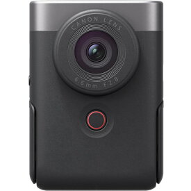 【送料無料】Canon 5946C001 ビデオカメラ PowerShot V10 SL（シルバー）【在庫目安:お取り寄せ】
