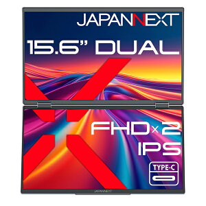 �y���������zJAPANNEXT JN-DMD-i156F �t���f�B�X�v���C 15.6�^/ 1920×1080/ HDMI×1�AUSB-C×1/ �u���b�N/ �X�s�[�J�[�L/ 2�N�ۏ؁y�݌ɖڈ�:�����񂹁z