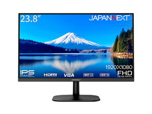 yzJAPANNEXT JN-IPS2382FHDR tfBXvC 23.8^/ 1920×1080/ HDMI×1AVGA×1/ ubN/ Xs[J[L/ 2Nۏ؁y݌ɖڈ:񂹁z| Ɠd fBXvC