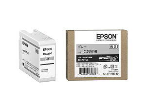 �y���������zEPSON ICGY96 SC-PX1VL�p �C���N�J�[�g���b�W�i�O���[�j�y�݌ɖڈ�:�����񂹁z| ���Օi �C���N �C���N�J�[�g���b�W �C���N�^���N ���� �C���N�W�F�b�g �v�����^ ���� �V�i �O���[