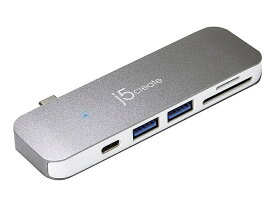 【送料無料】Kaijet (j5 create) JCD388 USB Type-C 6-in-1 UltraDrive Mini Dock Power Delivery対応【在庫目安:お取り寄せ】| パソコン周辺機器 ポートリプリケーター ポートリプリケータ PC パソコン