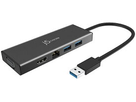【送料無料】Kaijet (j5 create) JUD323B USB3.0 5-in-1 Mini Dock Black (for Surface)【在庫目安:お取り寄せ】| パソコン周辺機器 ポートリプリケーター ポートリプリケータ PC パソコン