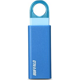 【在庫目安:あり】バッファロー RUF3-KS16GA-BL オートリターン機構搭載 ノックスライド USB3.1（Gen1）/ USB3.0対応 USBメモリー 16GB ブルー| パソコン周辺機器 USBメモリー