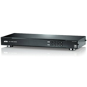 �y���������zATEN VM0404HA 4����4�o�� 4K�Ή� HDMI�}�g���b�N�X�r�f�I�X�C�b�`�y�݌ɖڈ�:�����񂹁z