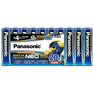 Panasonic LR03NJ/20SW ���d�r�G�{���^�l�I �P4�` 20�{�V�������N�p�b�N�y�݌ɖڈ�:�����񂹁z