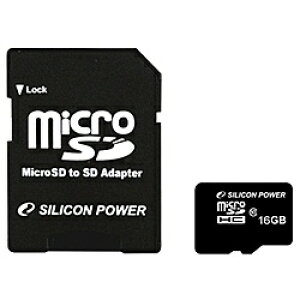 VRp[ SP016GBSTH010V10-SP microSDHCJ[h 16GB (Class10) @5Nۏ (SDHCA_v^[t)y݌ɖڈ:񂹁z