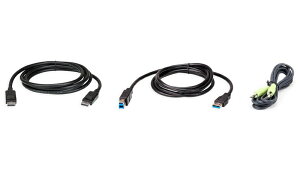 �y���������zATEN 2L-7D02UDPX3 1.8M USB DisplayPort KVM�P�[�u���L�b�g�y�݌ɖڈ�:�����񂹁z| �p�\�R�����Ӌ@�� KVM�P�[�u�� KVM �P�[�u�� PC �p�\�R��