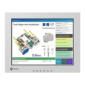 yzEIZO FDX1204T-FGY 31cmi12.1j^^b`plJ[tj^[ DuraVision FDX1204T-F OCy݌ɖڈ:񂹁z