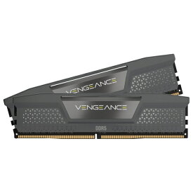 【送料無料】コルセア(メモリ) CMK64GX5M2B5600Z40 DDR5 5600MHz 32GBx2 UDIMM 40-40-40-77 AMD EXPO VENGEANCE DDR5 Black PCB 1.25V【在庫目安:お取り寄せ】