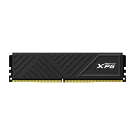【送料無料】A-DATA Technology AX4U360032G18I-SBKD35 XPG GAMMIX D35 BLACK DDR4-3600MHz U-DIMM 32GB SINGLE TRAY【在庫目安:お取り寄せ】