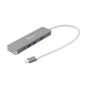 【送料無料】Kaijet (j5 create) JCD390 USB-C Gen2 4K60 7in1マルチアダプター【在庫目安:お取り寄せ】| パソコン周辺機器 ポートリプリケーター ポートリプリケータ PC パソコン