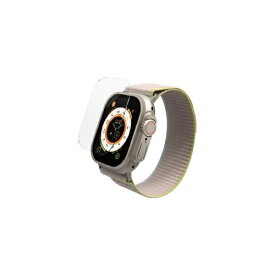 ELECOM AW-22CFLGC Apple Watch Ultra 49mm用ガラスフィルム/ セラミックコート【在庫目安:お取り寄せ】